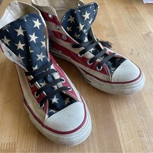 vintage 1980s USA converse high tops 🇺🇸